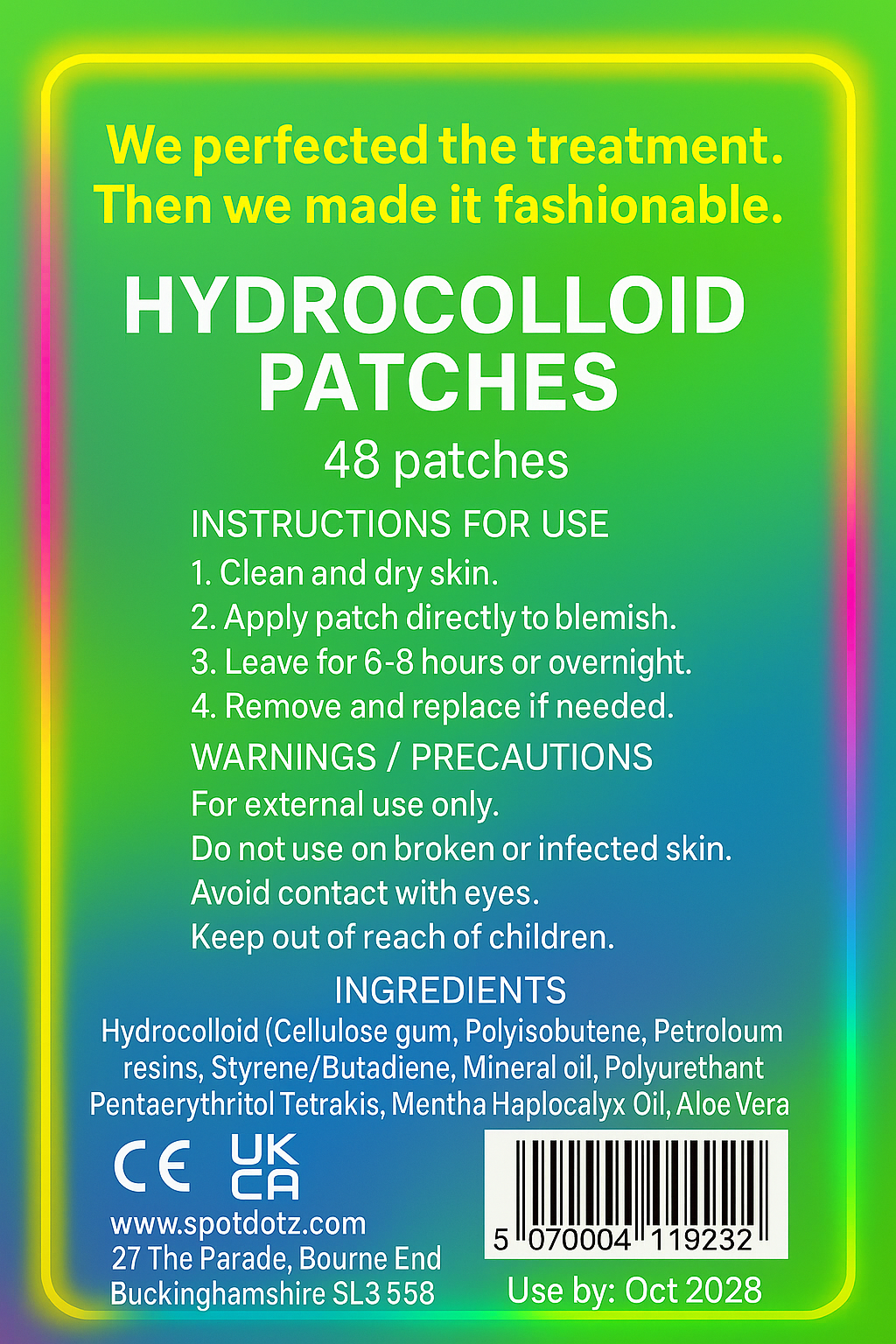 SpotDotz - CalmDotz. 48 Patches