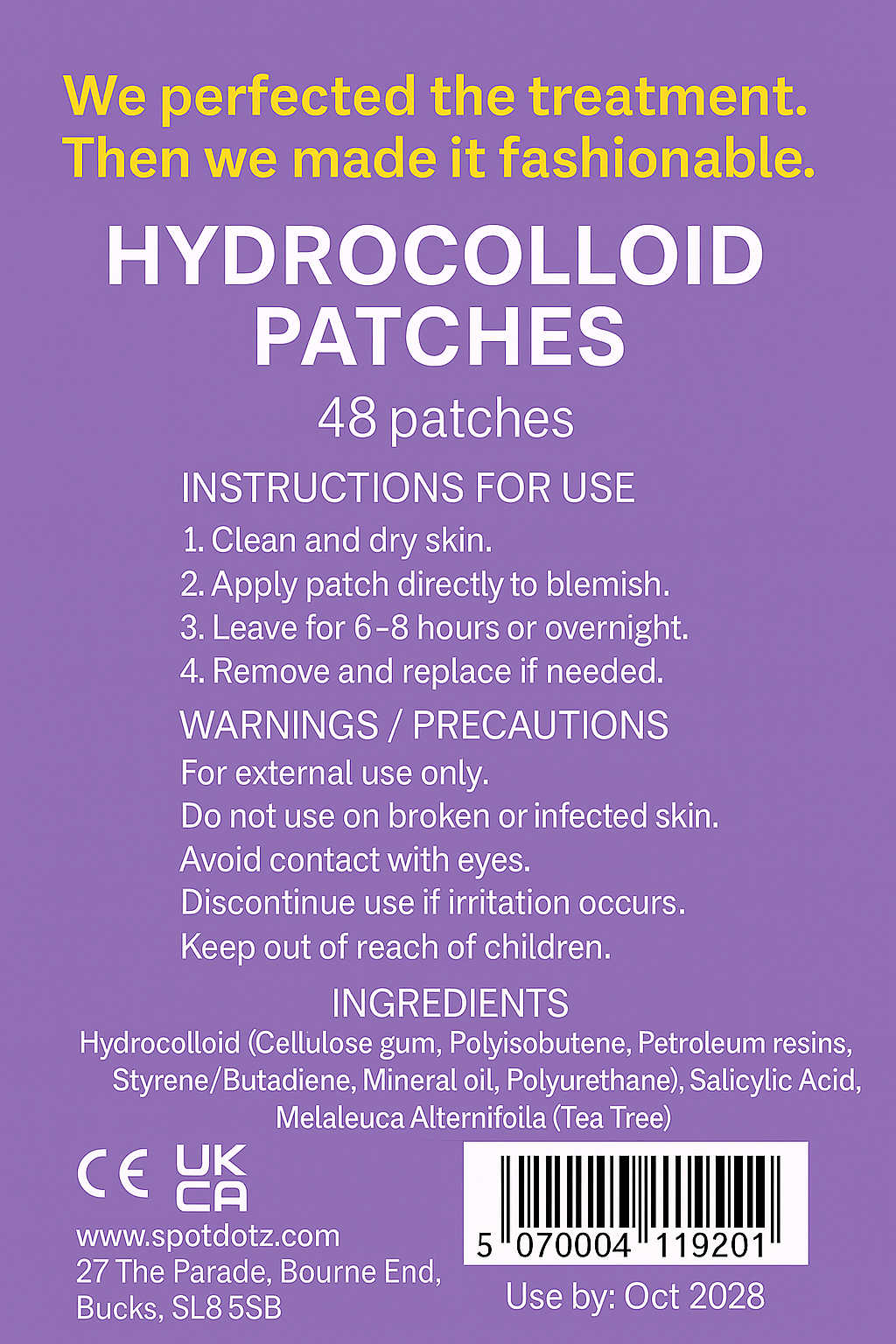 SpotDotz - InvisiDotz. 48 Patches